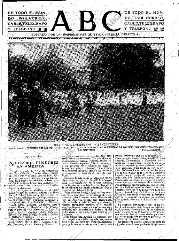 ABC MADRID 26-07-1913 página 3