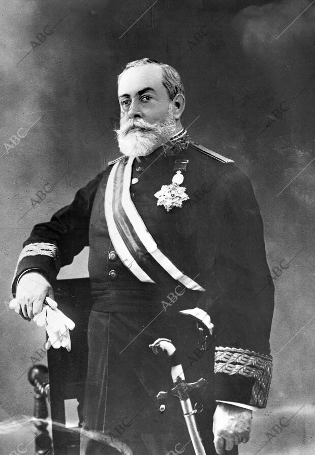 El ilustre teniente general D. José marina Vega, nombrado por el gobierno de S.M