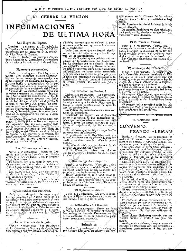 ABC MADRID 01-08-1913 página 15