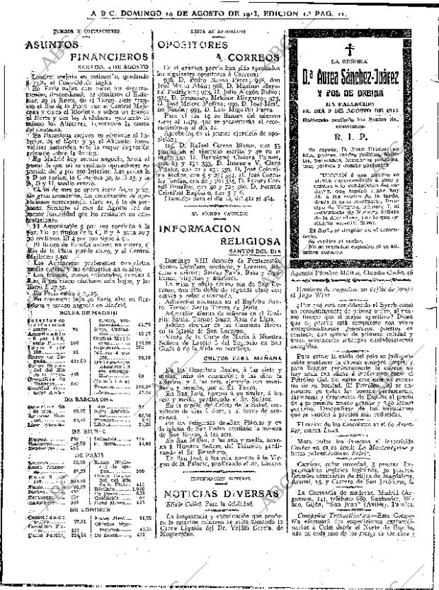 ABC MADRID 10-08-1913 página 12