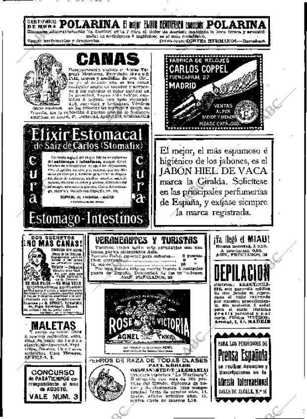 BLANCO Y NEGRO MADRID 17-08-1913 página 6