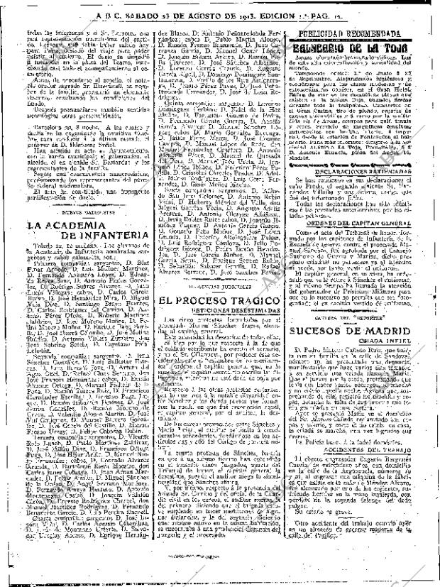 ABC MADRID 23-08-1913 página 12