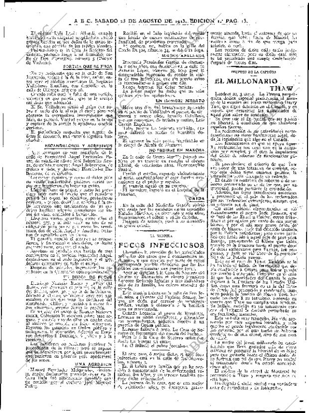 ABC MADRID 23-08-1913 página 13