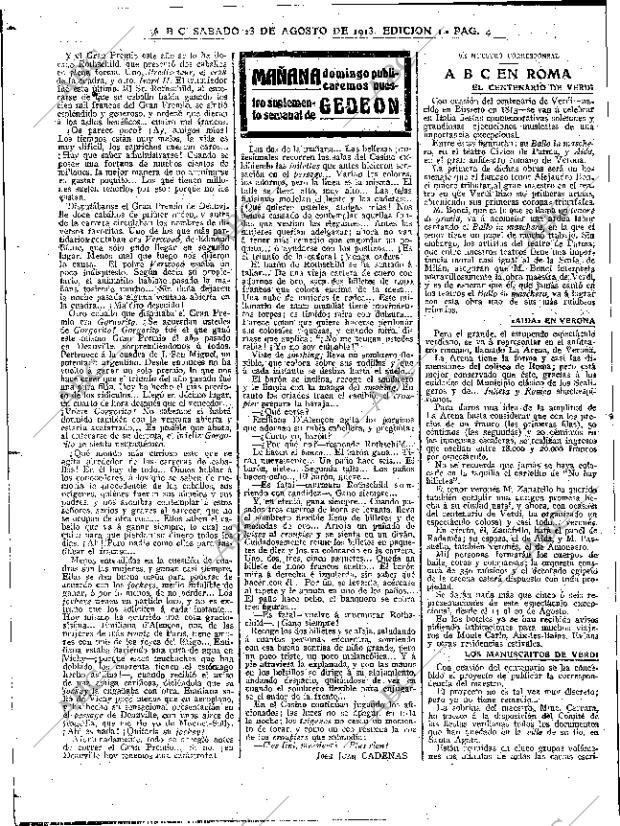 ABC MADRID 23-08-1913 página 4