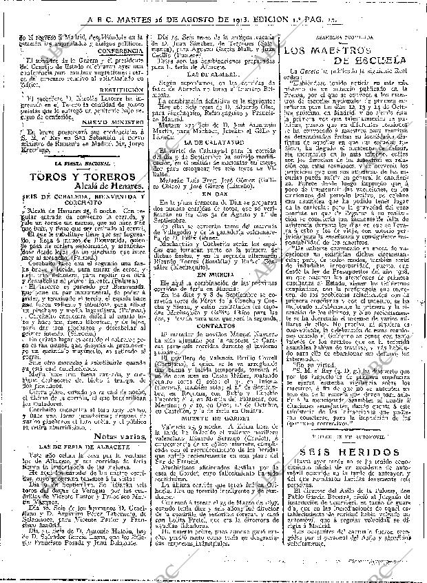 ABC MADRID 26-08-1913 página 12