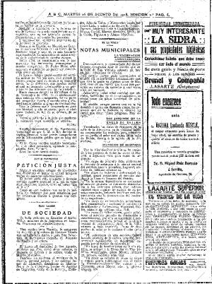 ABC MADRID 26-08-1913 página 8