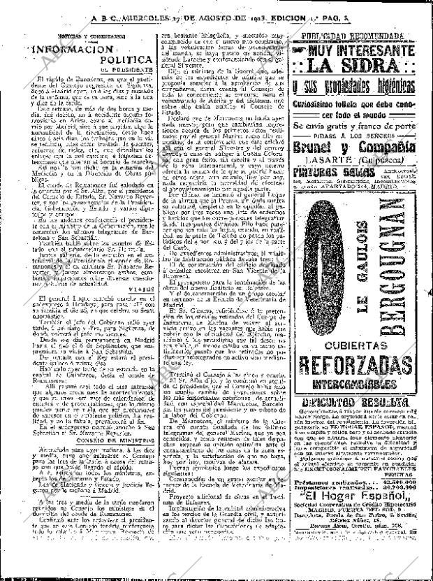 ABC MADRID 27-08-1913 página 8