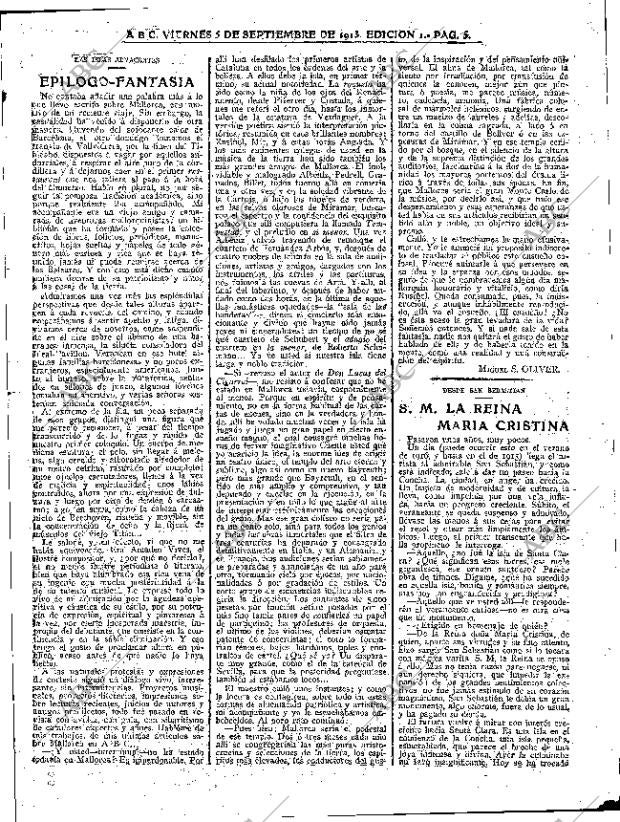 ABC MADRID 05-09-1913 página 5