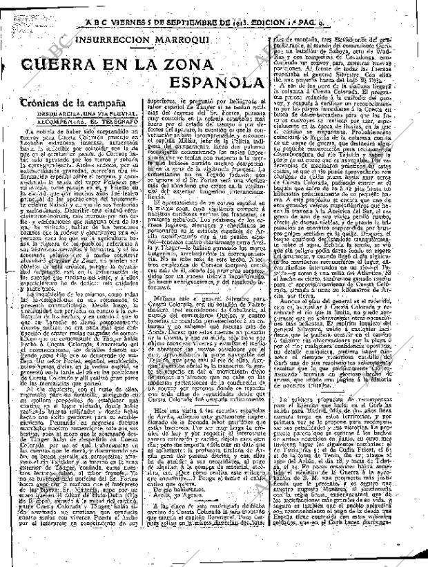 ABC MADRID 05-09-1913 página 9