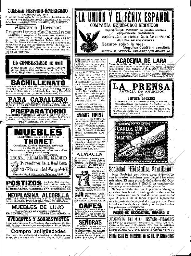 ABC MADRID 13-09-1913 página 19