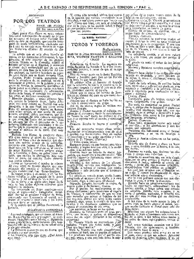 ABC MADRID 13-09-1913 página 9