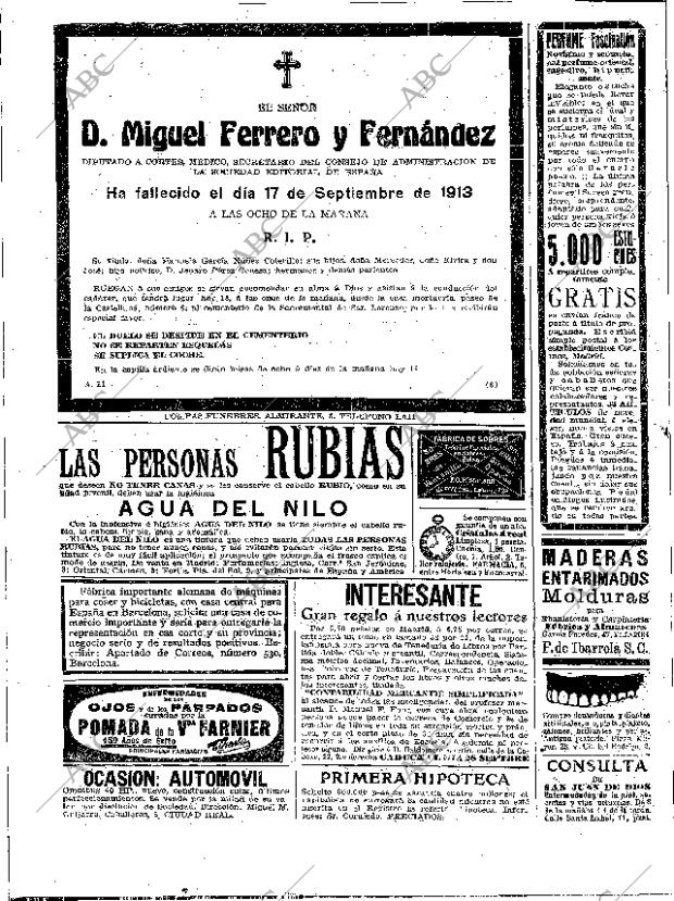 ABC MADRID 18-09-1913 página 22