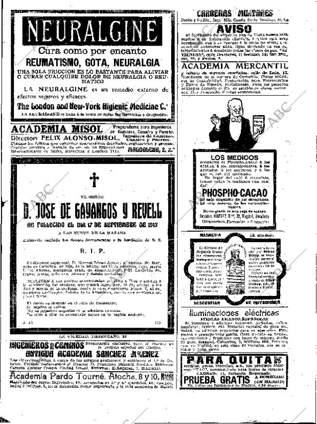 ABC MADRID 18-09-1913 página 23