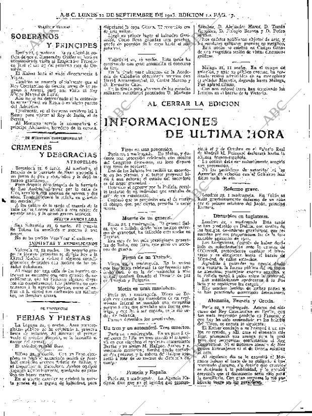 ABC MADRID 22-09-1913 página 17