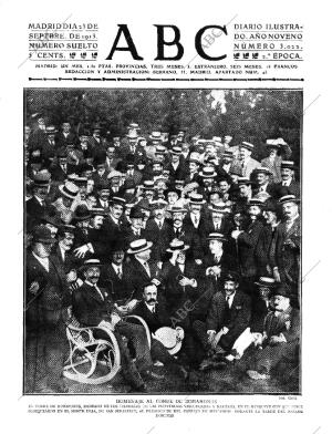 ABC MADRID 23-09-1913 página 1
