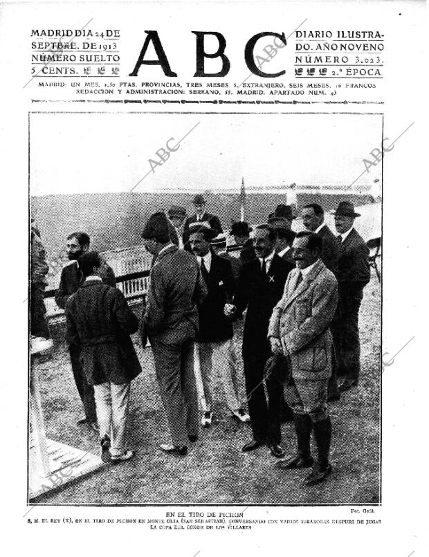 ABC MADRID 24-09-1913 página 1