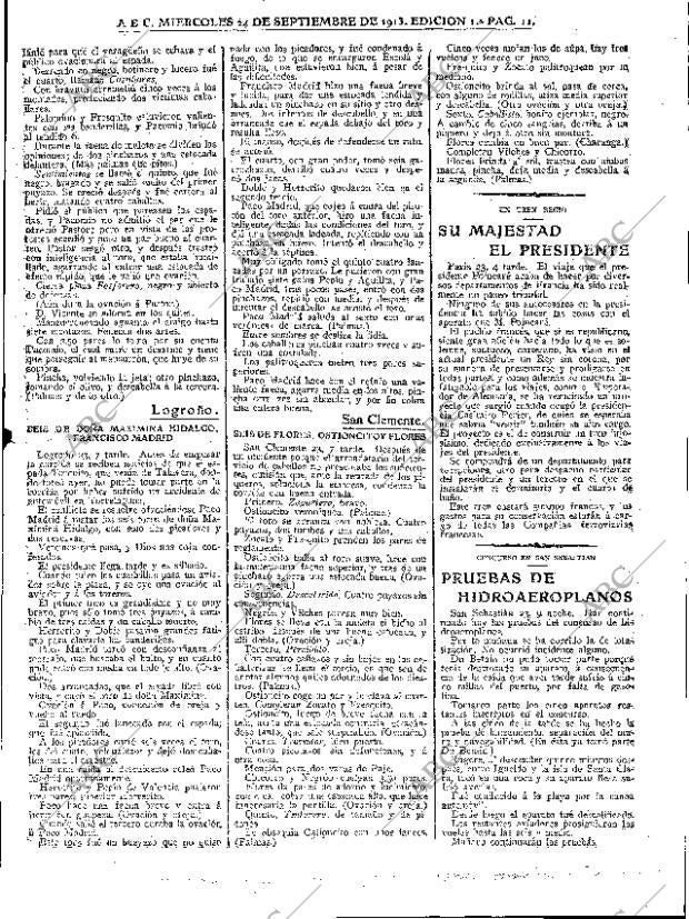 ABC MADRID 24-09-1913 página 11