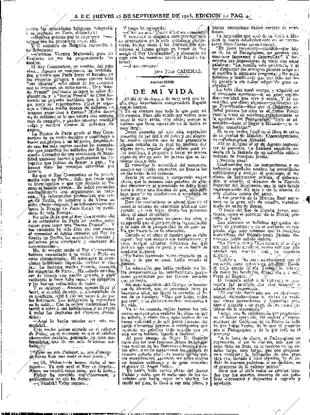 ABC MADRID 25-09-1913 página 4