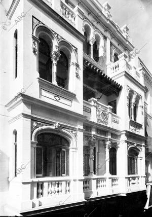 Domicilio de la Sociedad "la Catalana" en la calle de las Sierpes de Sevilla, Nº...