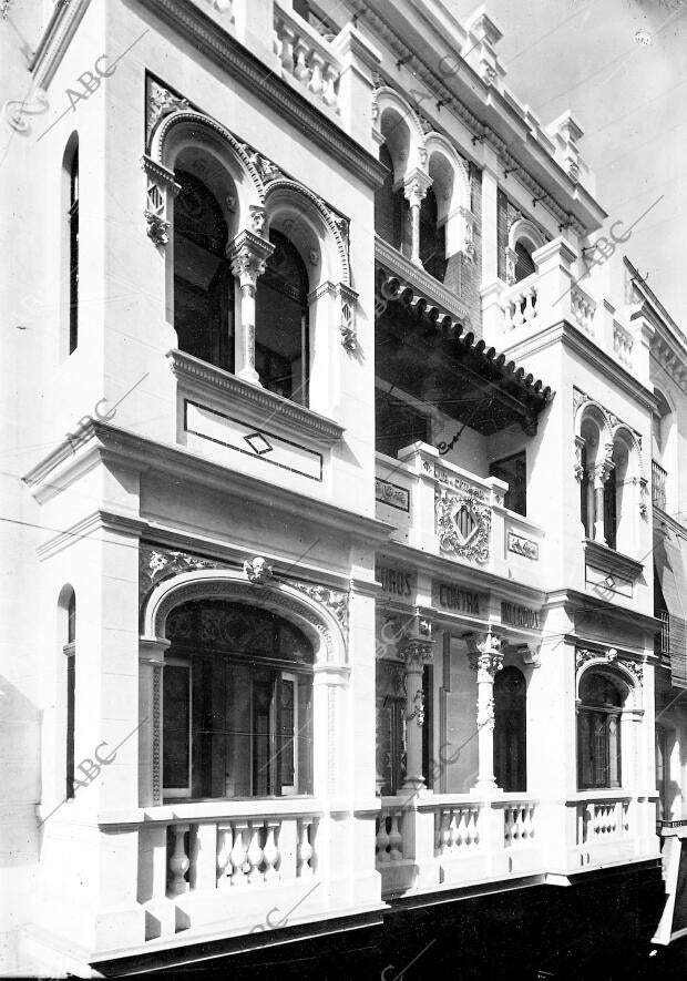 Domicilio de la Sociedad "la Catalana" en la calle de las Sierpes de Sevilla, Nº...
