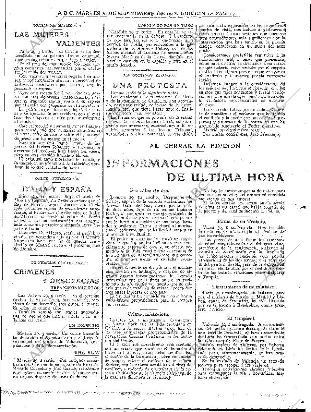 ABC MADRID 30-09-1913 página 17