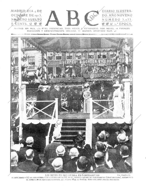 ABC MADRID 04-10-1913 página 1