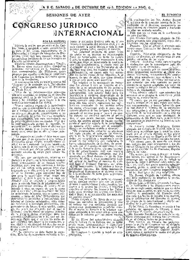 ABC MADRID 04-10-1913 página 9