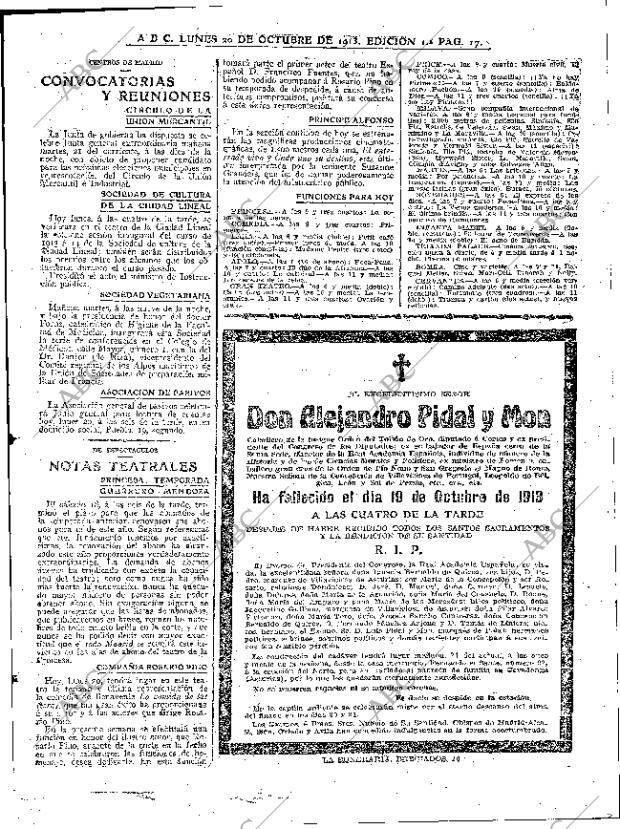 ABC MADRID 20-10-1913 página 17