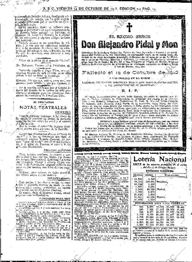 ABC MADRID 24-10-1913 página 14