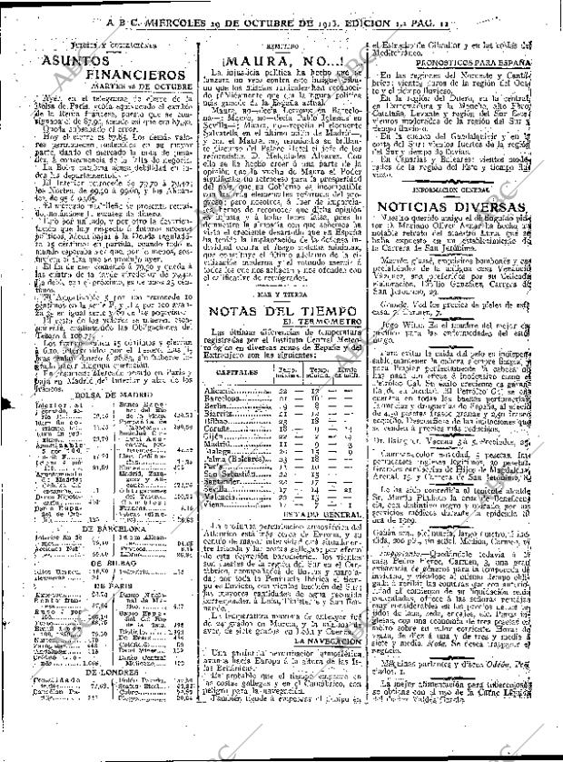 ABC MADRID 29-10-1913 página 11