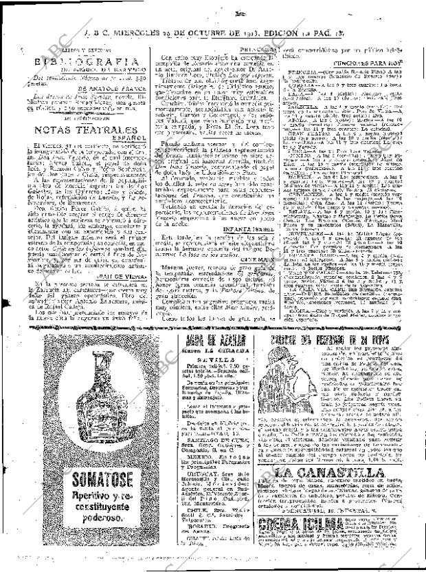 ABC MADRID 29-10-1913 página 13