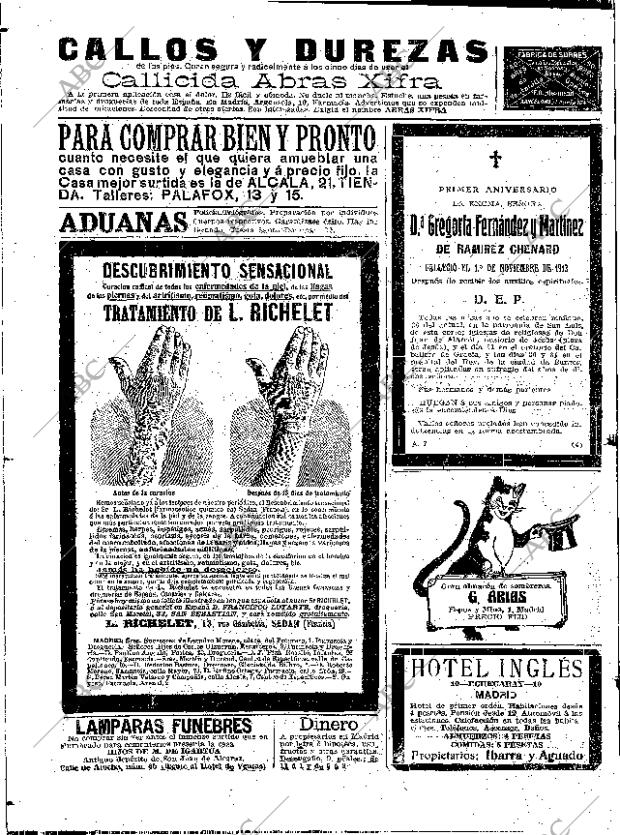ABC MADRID 29-10-1913 página 18