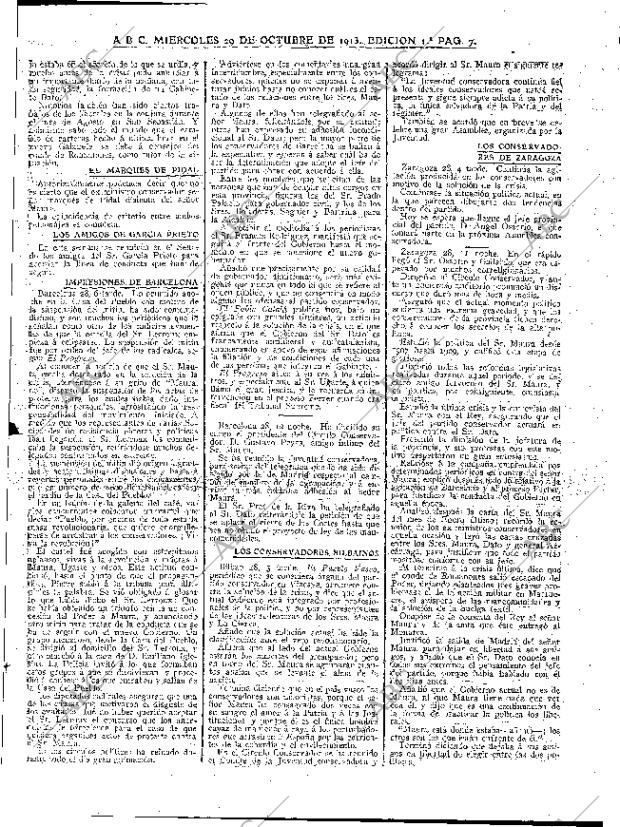 ABC MADRID 29-10-1913 página 7