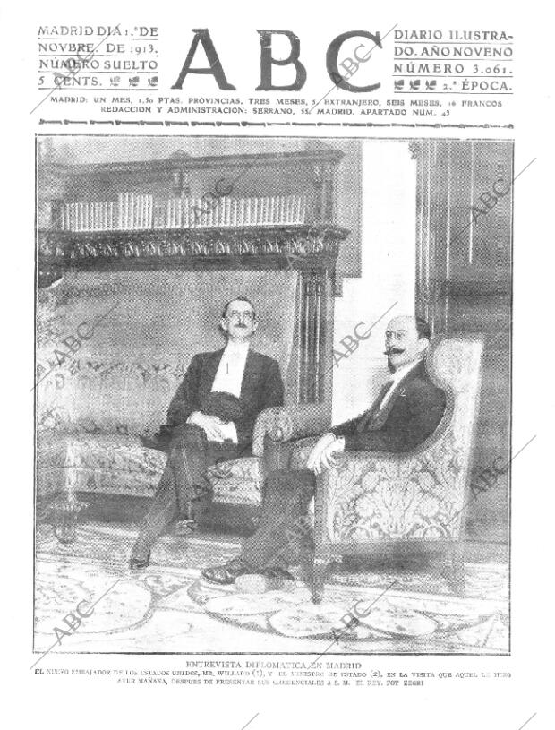 ABC MADRID 01-11-1913 página 1