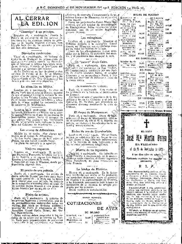 ABC MADRID 16-11-1913 página 12
