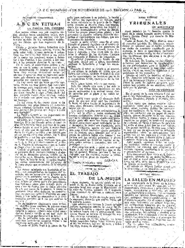 ABC MADRID 16-11-1913 página 4
