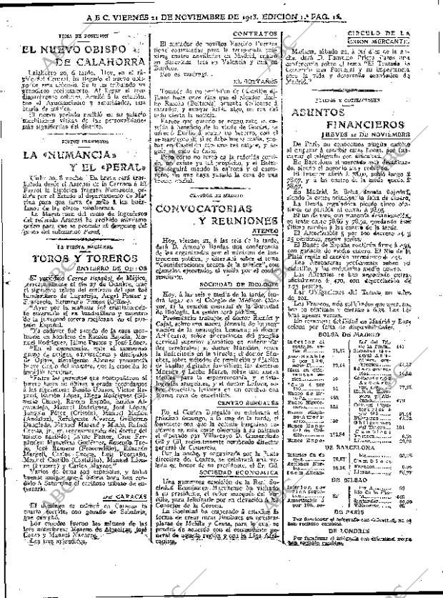 ABC MADRID 21-11-1913 página 15