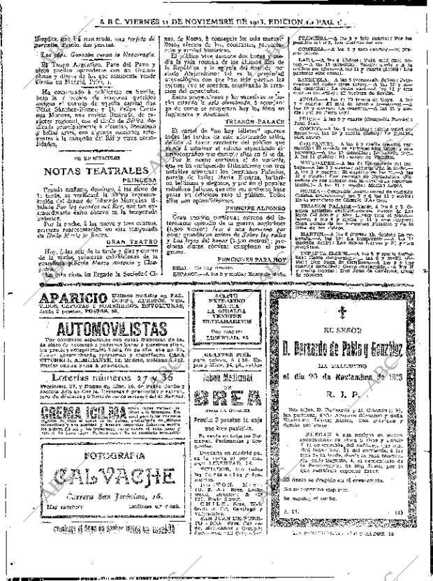 ABC MADRID 21-11-1913 página 18