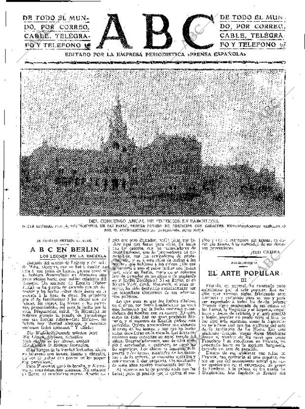 ABC MADRID 21-11-1913 página 3