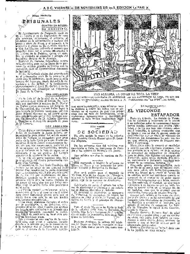 ABC MADRID 21-11-1913 página 7