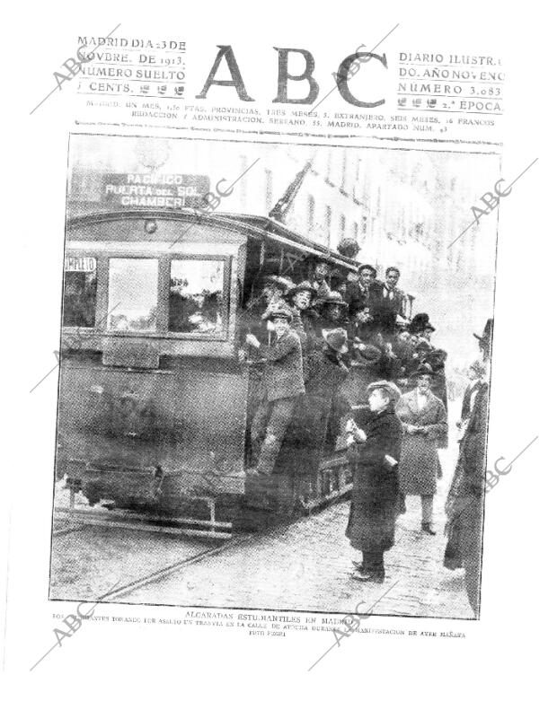 ABC MADRID 23-11-1913 página 1