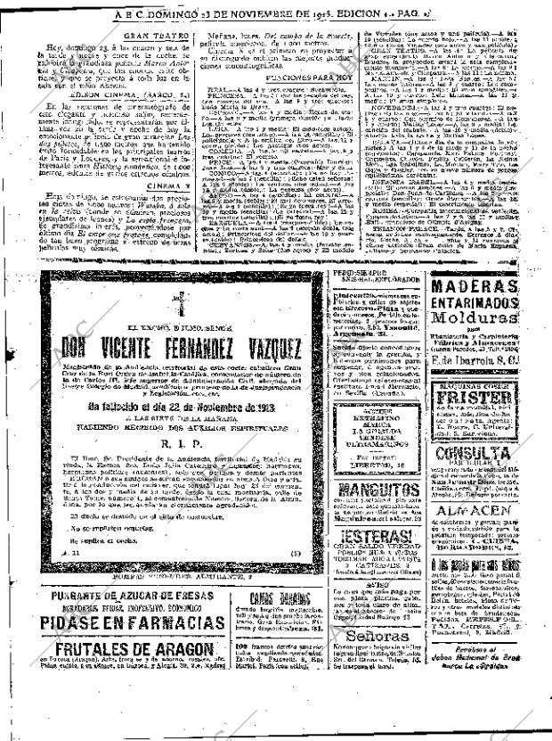 ABC MADRID 23-11-1913 página 15