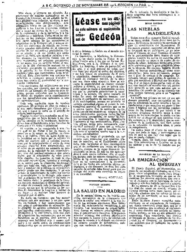 ABC MADRID 23-11-1913 página 4