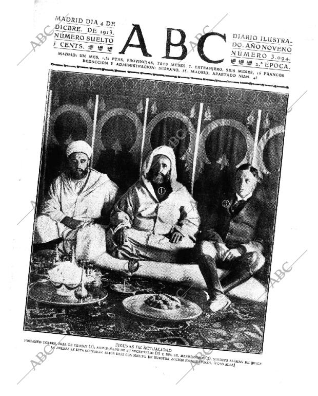 ABC MADRID 04-12-1913 página 1