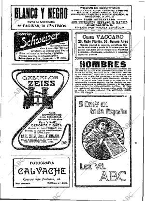 BLANCO Y NEGRO MADRID 07-12-1913 página 2