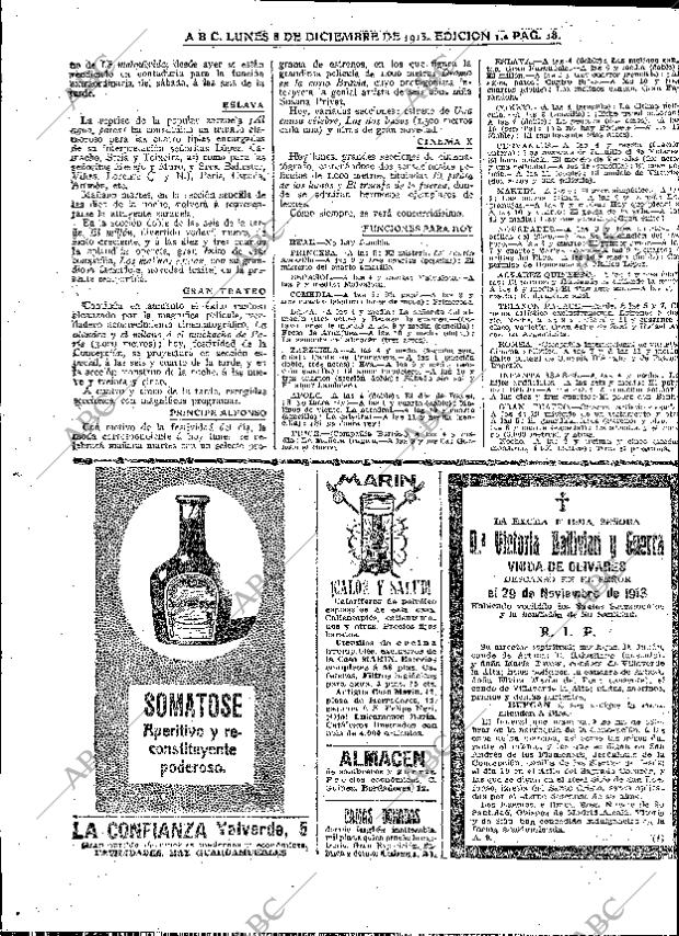 ABC MADRID 08-12-1913 página 18
