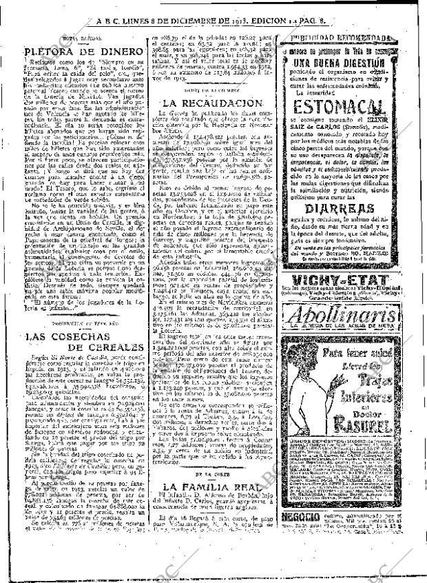 ABC MADRID 08-12-1913 página 8