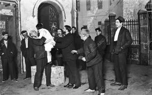 Una escena de la obra de Joaquín Dicenta "el Lobo" (foto Alba)