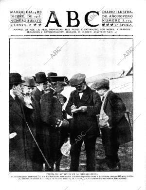 ABC MADRID 14-12-1913 página 1