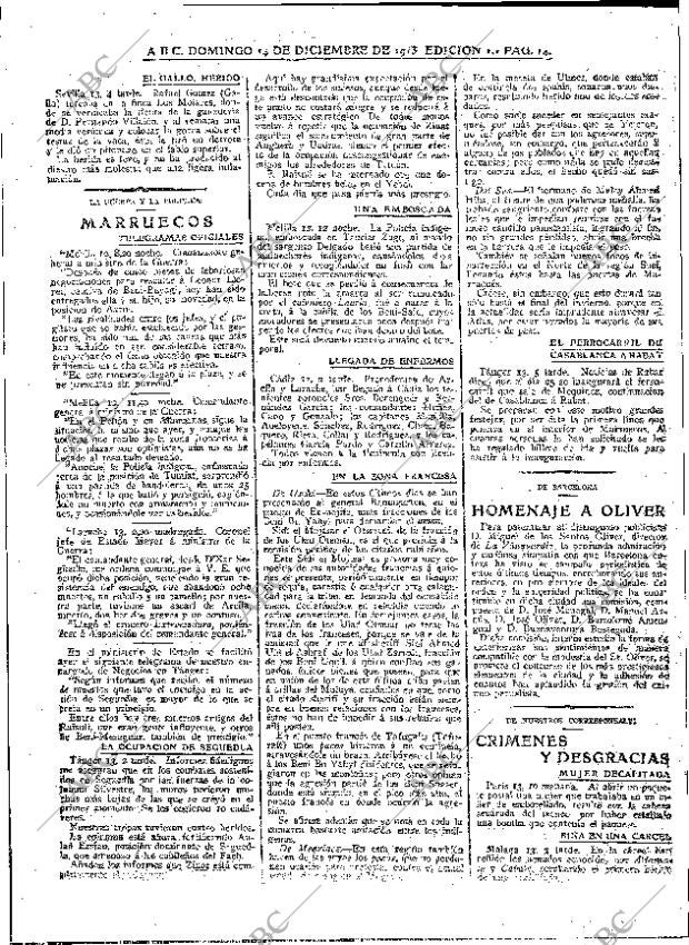 ABC MADRID 14-12-1913 página 14